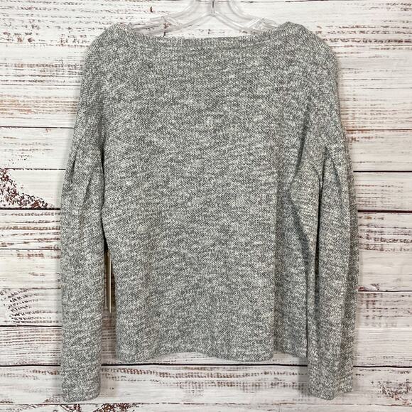 NEW Two By Vince Camuto Gray Metallic Drop Sleeve Sweater, Medium, MSRP $79 - Picture 9 of 13